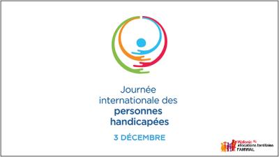 logo journée internationale personnes handicapées