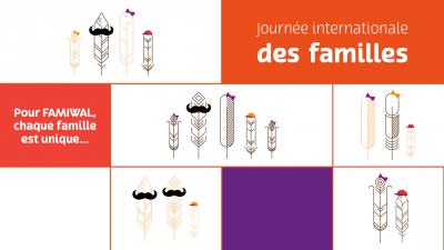 Visuel FAMIWAL pour la journée internationale des familles 