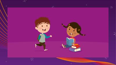 enfants qui jouent avant la rentrée scolaire