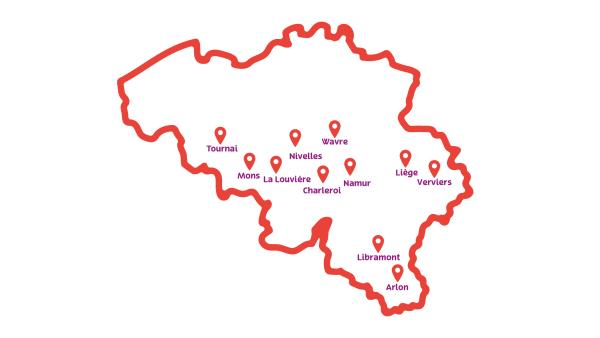 Permanences FAMIWAL dans les Espaces Wallonie