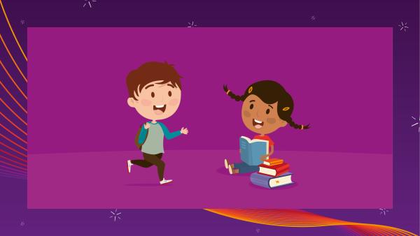 enfants qui jouent avant la rentrée scolaire